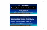 4.1 Levine VITAMIN K - ACMT · 2012. 3. 16. · a) 4 units FFP b) 10 mg SQ vitamin K c) 10 mg IV vitamin K d) 4 units FFP and 2 mg SQ vitamin K e) 4 units FFP and 10 mg IV vitamin