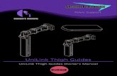 UniLink Thigh Guides - Pride Mobility Products Corp. · 2020. 11. 10. · UniLink Thigh Guides are used to facilitate proper pelvic and thigh positioning with direct contact support.