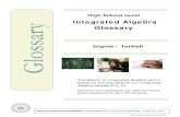 Integrated Algebra y Glossar...A-REI.D.11 logarithm function logaritma işlevi F-IF.C.8 piece-wise defined function parçalı tanımlanmış işlev F-IF.C.8 step function basamak işlevi