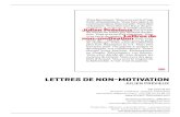Lettres de non-motivation - Théâtre de la Bastille › media › bastille › 8...Ce spectacle a été répété au Théâtre de la Bastille et a bénéficié de son soutien technique.