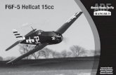 F6F-5 Hellcat 15cc - Amazon Web Services › manuals › HAN276… · F6F-5 Hellcat 15cc Instruction Manual Bedienungsanleitung Manuel d’utilisation Manuale di Istruzioni. 2 SPECIFICATIONS