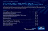 CHECK LIST BILANCI 2019rivoiracommercialisti.it/.../03/14-ChecklistBilanci2019.pdf · 2019. 3. 8. · CHECK LIST BILANCI 2019 DALLA CONTABILITÀ AL BILANCIO DELL’ESERCIZIO 2018