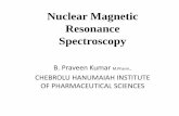 Nuclear Magnetic Resonance Spectroscopy · 2019. 11. 9. · Nuclear Magnetic Resonance Spectroscopy • The chemical shift of a C—H can be calculated with a high degree of precision
