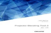 Projector Blending Tool 3 - Christie ... 1. Introduction 1.1 Features The Projector Blending Tool 3