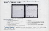 Models 705C-710C-715C AM Transmitters, 5000 to 15000 watts · 2020. 10. 30. · POWER AMPLIFIER and MODULATOR The 705C RF power amplifier con-sists of a single 4CX5000A tetrode tube,
