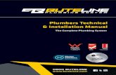 Plumbers Technical & Installation Manual · PDF file Installation Demo for FR Non-Adjustable Tools 18 ... acclaim for innovation and advanced design. To this day, Buteline’s commitment
