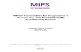 MIPS® Architecture Manual Volume IV-j: The MIPS® SIMD ...imgtec.eetrend.com/sites/imgtec.eetrend.com/files/...The MIPS64® SIMD Architecture