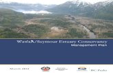 Wawaƛ/Seymour Estuary Conservancy - BC Parks · 2020. 4. 15. · Wawaƛ/Seymour Estuary Conservancy Management Plan i Acknowledgements Preparation of this management plan for the