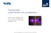 Talk outline - Nuclear Physics (ELI-NP) P. McKenna.pdfpaul.mckenna@strath.ac.uk; Nuclear Photonics 25/06/2018 Universityof * Strathclyde Glasgow . Near-100 MeV proton energies obtained
