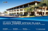 FOR LEASE > OFFICE SPACE CLOCK TOWER OFFICE ......FOR LEASE > OFFICE SPACE 16466, 16476, 16486, 16496, 16516 Bernardo Center Drive | San Diego, CA 92128 CLOCK TOWER OFFICE PLAZA Chris