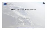 AMSU Channel 4 Calibration - AIRS · 2018. 7. 17. · 10 National Aeronautics and Space Administration Jet Propulsion Laboratory California Institute of Technology Pasadena, California