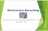 NH Electronics Workshop · 2020. 7. 15. · Microsoft PowerPoint - NH Electronics Workshop.pptx Author: Tara.M.Albert Keywords: electronics recycling; how to recycle electronics;