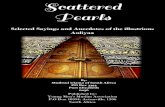 Scattered Scattered Pearls Pearls - The Majlis PEARLS.pdf · HADHRAT MANSOOR AMMAAR (r a hm tullah lay ) 71 HADHRAT AHMAD BIN AASIM ANTAAKI (rahmatullah alayh) 72 HADHRAT ABDULLAH