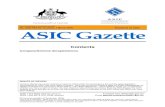 ASIC Gazette · 2005. 2. 28. · RPGI LIMITED 100 545 784 . Commonwealth of Australia Gazette ASIC Gazette ASIC 08A/05, Tuesday, ... AGRIFIBRE PRODUCTS AUSTRALIA PTY LTD 089 465 789