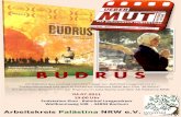 Budrus Flyer Bochum V5 - ak-palaestina.de · 2012. 2. 27. · Zusammenarbeit mit dem Arbeitskreis Palästina NRW den Film "BUDRUS". Im Anschluss Gespräch mit der Regisseurin Julia