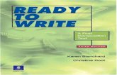 Karen Blanchard Christine Root - Weebly52047.weebly.com/uploads/1/3/1/4/13147675/ready-to-write.pdf · 2019. 8. 20. · Blanchard, Karen Lourie Ready to write: a first composition