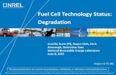 Fuel Cell Technology Status: Degradation - Energy.govElectrolyte Membrane (PEM), Solid Oxide (SO), and Direct Methanol (DM) 5 • Record operation hour for segment • Record voltages