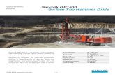 Sandvik DP1500 Surface Top Hammer Drills...Sandvik Mining and Construction reserves the right to change this specification without further notice. Sandvik Mining and Construction Oy