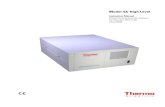 Model 43i High Level - Monitoring Solutions › _media › teco_user_manuals › 43i-hl_manual.pdfAbout This Manual vi Model 43i High Level Instruction Manual Thermo Fisher Scientific