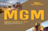 AnnuAl RepoRt oF 2017 · 2018. 3. 22. · We have reinvested in MGM MACAU with six retail store additions in 2017, the redesign and launch of Square Eight to Square Eight North and
