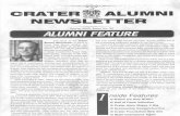 district6.orgcrateralumni.district6.org/Newsletter/issue28.pdf · 2008. 2. 26. · In the Summer. 1 gg6 edition of the Crater Foundation Newsletter we featured 1969 Crater graduate