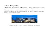 The E ighth AICS International Symposium - RIKEN R-CCS ... The E ighth AICS International Symposium