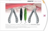 EASY CONTACT POINT Instruments by - Zepf Dental...composite restoration 1 piece 26.122.10 Easy Contact Point MOD Pliers for molars for perfect contact points while preparing a composite