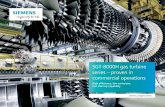 SGT-8000H gas turbine series – proven in commercial operations€¦ · The Siemens H-class: Proven design, high efficiency The SGT-8000H series design concept is mainly based on