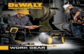 Softside Tool Carriersdewaltworkgear.com/.../2016/07/dewalt-catalog-2016.pdf · for easy access to tools and parts Handy, integrated 3-level LED light system Allows adjustment for