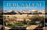 JERUSALEM...Jerusalem means “city of peace,” and yet this city’s history has been filled with rivers of blood! No city has suffered like Jerusalem. It has known almost no peace.