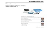 Acoustic Leak Detection System Sebalog N-3 · Consultation with SebaKMT 1 User Manual Acoustic Leak Detection System Sebalog N-3 Edition: 05 (01/2016) - EN Article number: 128311346