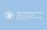 THE PAPPAS STUDY - Cook County Treasurer · 2021. 1. 4. · The Pappas Study - 20 Year Property Tax Study 3 TOP 5 CHICAGO RESIDENTIAL INCREASES Sorted by % Change – Property Taxes
