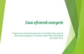 Casa eficientă energetic - AAECR.ro...sisteme de incalzire/racire cu schimbare de faza ; sisteme de producere a biogazului din deseuri menajere organice generate de locuintele unifamiliale;