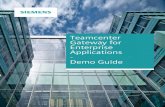 Teamcenter Gateway for Enterprise Applications Demo Guide · 2019. 8. 26. · 1. Introduction The Teamcenter Gateway for Enterprise Applications (T4EA) software solution is a general