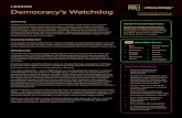 LESSON Democracy’s Watchdognewslit.org/.../12/Lesson-Plan-Democracys-Watchdog_2020.pdf · 2020. 12. 3. · LESSON Democracy’s Watchdog PREPARATION What You’ll Need 1. Review