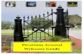 Picatinny Arsenal Welcome Guide - United States Army · 2017. 4. 5. · Arsenal Powder Depot. In 1907, the Army altered the name to Picatinny Arsenal and established its first powder