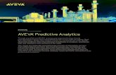 BROCHURE AVEVA Predictive Analytics...Analytics Web, is used to manage alerts, quickly retrain models and analyze and chart model results. AVEVA Predictive Analytics Web organizes