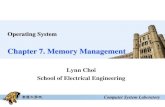 Chapter 7. Memory Managementcontents.kocw.net/KOCW/document/2012/korea/choirin/6.pdf · Lynn Choi . School of Electrical Engineering . Memory Management ... Lynn Choi Created Date: