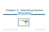 Chapter 2: Operating-System StructuresOperating System Concepts Essentials – 8th Edition 2.2 Silberschatz, Galvin and Gagne ©2011 Chapter 2: Operating-System Structures Operating