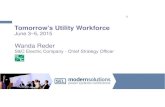 Tomorrow Utility Workforce - Grid-X Partners · 2017. 4. 25. · Hiring and retaining is challenging in a ... Source: Wall Street Journal “Case of the Vanishing Worker” May 10,