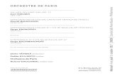 ORCHESTRE DE PARIS Grande Salle Pierre Boulez – Philharmoniemedias.orchestredeparis.prod.stinkstudios.fr/pdfs/np... · 2019. 4. 3. · Roland DAUGAREIL violon solo Mercredi 4 et