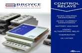 BROYCE C O N T R O L RELAYS - docs.rs-online.comŸ Adjustable Under voltage trip level Ÿ Adjustable time delay Ÿ 1 x SPDT relay output - 8A Ÿ Green LED indication for supply status