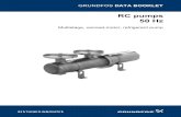 GRUNDFOS DATA BOOKLET - AMMONIA21 RC - Data Booklet... · 2019. 11. 5. · WinCAPS 38. 3 Introduction RC pumps General data Introduction This data booklet deals with Grundfos RC refrigerant