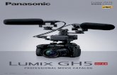 LUMIX GH5 動画撮影カタログ - Panasonicpanasonic.jp/catalog/ctlg/gh5_m/gh5_m.pdf · 2017. 10. 16. · gh5は、すべての動画撮影において記録時間にとらわれない無制限
