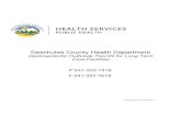 Deschutes County Health Department · Case Log.xls ltcflog.pdf Case Log.pdf ControlMeasuresRep t.pdf keyfacts-sp.pdf keyfacts.pdf. Page 2 | DCHD 12/12/18 Notify Deschutes County Health