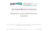 Module 4: Professional Practice Handout · ACSLPA Jurisprudence – Module 4: Professional Practice Page 10 of 30 1.8 Code of Ethics . Narration . 1.18 HPA / CCP JILL: Next is the