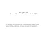 Synology Surveillance Station Web API - Stübis Blog · 2016. 9. 9. · synology surveillance station web api ver: 2.0 this document contains proprietary technical information which