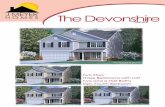 J MEYER The Devonshire 2 98sq Provincial B 'tone Two Story … · 2018. 4. 19. · J MEYER The Devonshire 2 98sq Provincial B 'tone Two Story Three Bedrooms with Loft Two and a Half