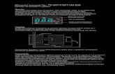 navodilo ET1-DIT-01 - Elektronika Pahor · 2017. 10. 17. · Title: navodilo ET1-DIT-01.cdr Author: Marjan Created Date: 10/17/2017 8:25:08 AM