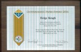 OUTSTANDING PAPER AWARD 2016 Helge Kragh Author of the …acshist.scs.illinois.edu/awards/OPA-Bios/2016-Kragh-OPA... · 2018. 3. 14. · Helge Kragh Author of the best paper published